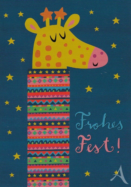 Postkarte "Frohes Fest"