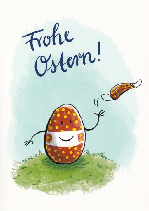 Postkarte "Frohe Ostern"