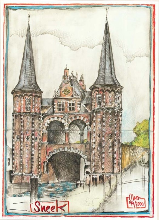 Kunstdruck "Sneek / Niederlande" Kunstdruck "Sneek / Niederlande"