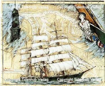 Kunstdruck "Rickmer Rickmers"