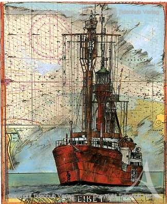 Kunstdruck "Elbe 1"