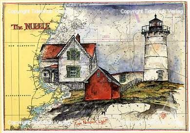 Kunstdruck "Cape Neddick Light"