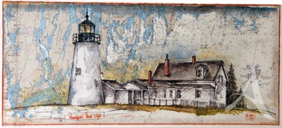 Kunstdruck "Pemaquid Point"
