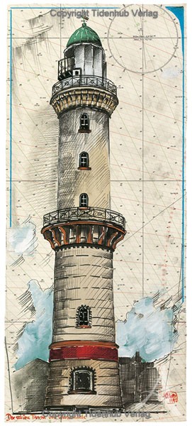 Kunstdruck "Warnemünde"