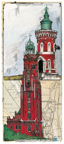 Kunstdruck "Bremerhaven"