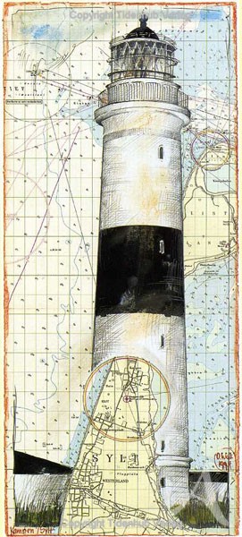 Kunstdruck "Sylt / Kampen"