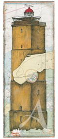 Kunstdruck "Brandaris, NL"