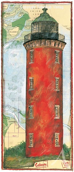 Kunstdruck "Cuxhaven"