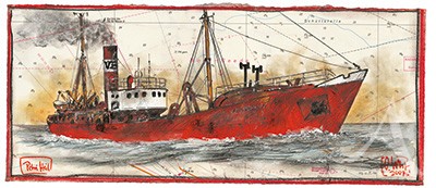 Kunstdruck "Petri Heil"
