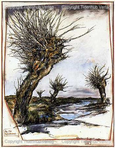 Kunstdruck "Kopfweidenland"