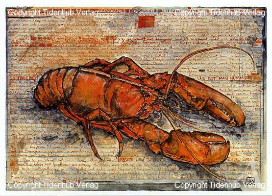 Kunstdruck "Hummer" - NEUES FORMAT !!