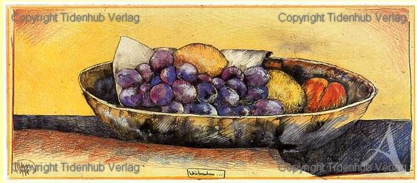 Kunstdruck "Weintrauben"