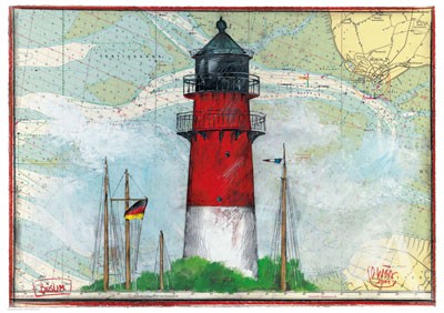Kunstdruck "Büsum"
