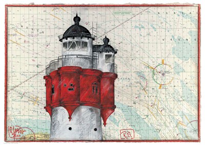 Kunstdruck "R.S. Roter Sand"
