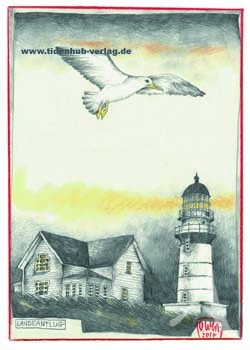 Kunstdruck "Landeanflug"