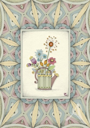 Postkarte "Gruß aus dem Garten" Postkarte "Gruß aus dem Garten"
