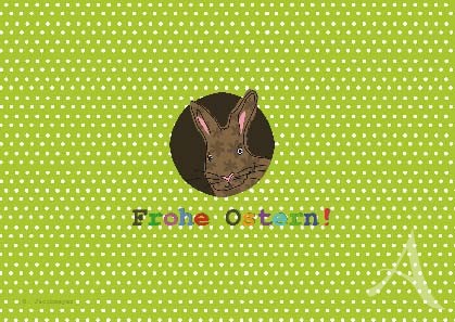 Postkarte "Frohe Ostern"