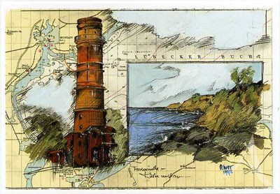 Postkarte "Travemünde - Küste und so..."