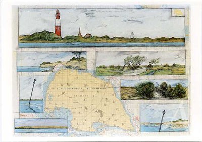 Postkarte "Fehmarn - Land"