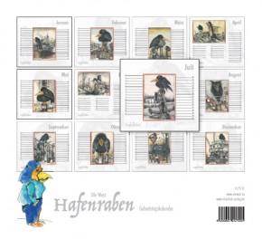NEU: "HAFENRABEN" von OLE WEST - Der Geburtstagskalender - VE5